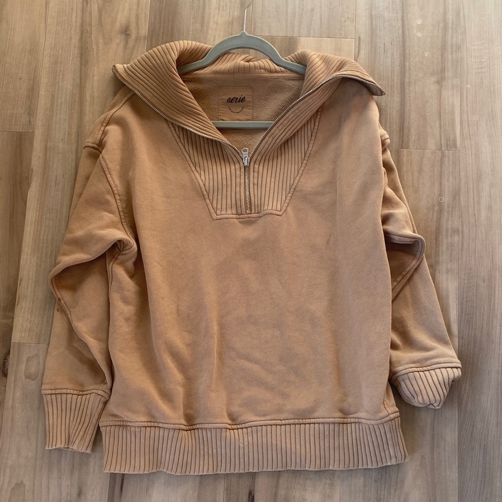 Aerie Quarter-Zip Sweatshirt